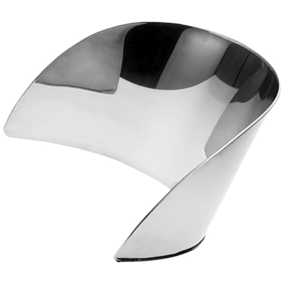 RENACLIPY Chopping Board Splatter Shield Kitchen Use Stainless Steel Silver Prevent Splattering 1Pack