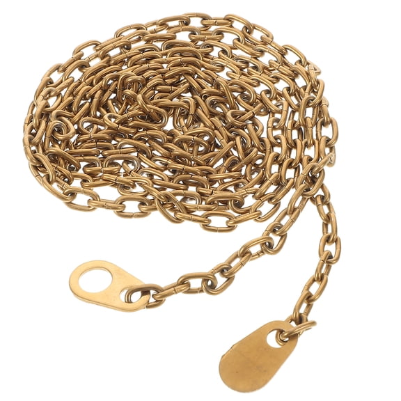 RENACLIPY Heavy Duty Golden Chain for Floor Clock Parts Replacement and Home Decor