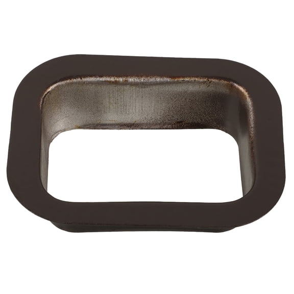 RENACLIPY Durable Aluminum Alloy Gutter Outlet, Coffee, Reliable for Roof Gutter Drainage