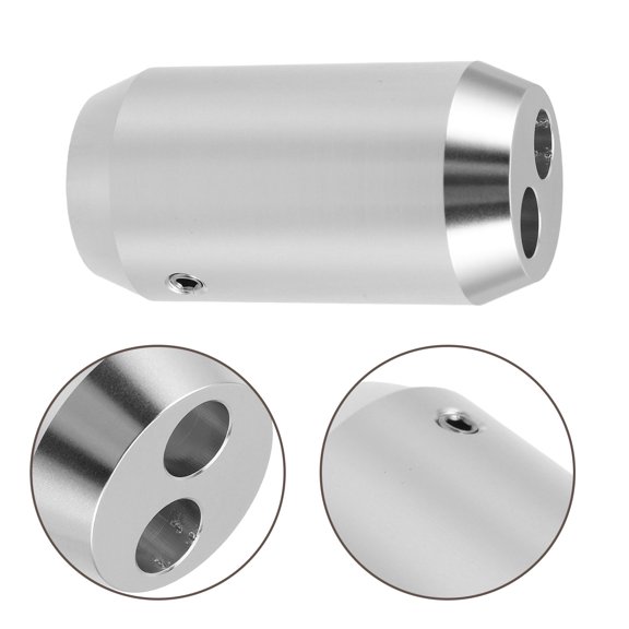 RENACLIPY Compact Aluminum Speaker Cord Splitter Ring Ensuring Stable Connections for Home Theater