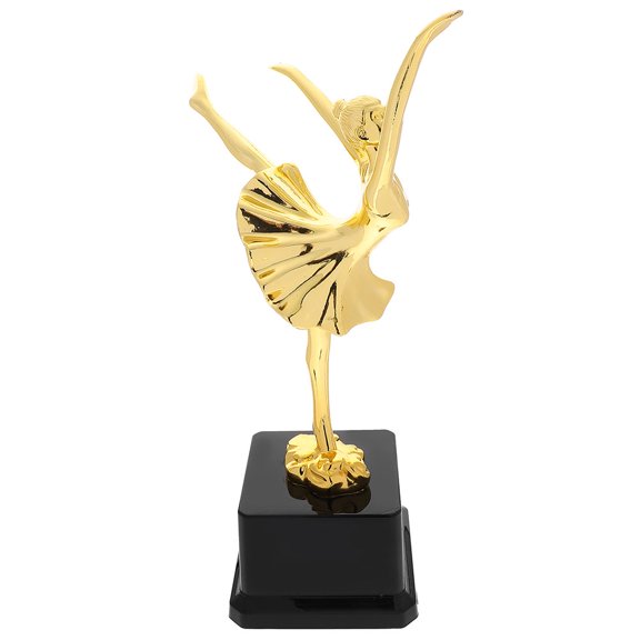 RENACLIPY Compact Golden Ballet Trophy for Dance Achievement Display and Keepsake