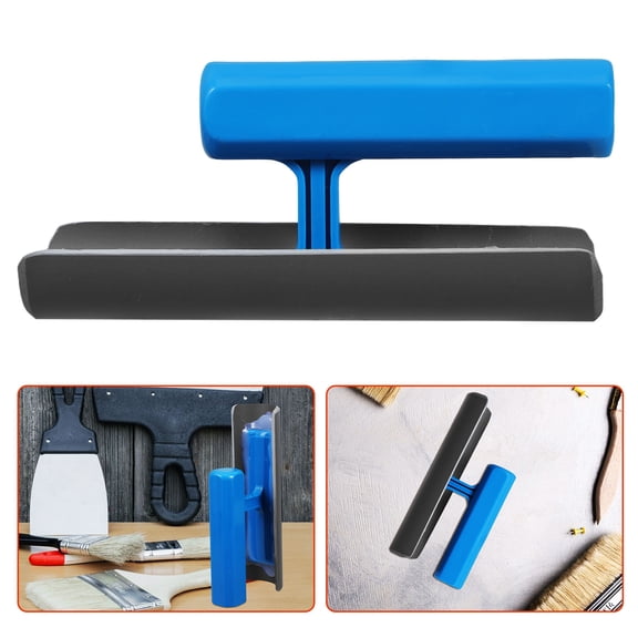 RENACLIPY Concrete Placer Concrete Trowel Curved Blue 1Pcs for Projects