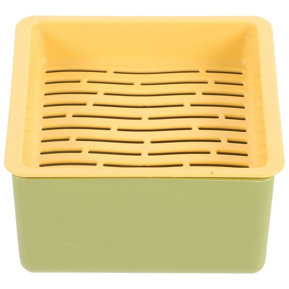 RENACLIPY Plastic Cat Grass Planter for Easy Germination and Storage, Convenient Indoor Herb Growing Pot