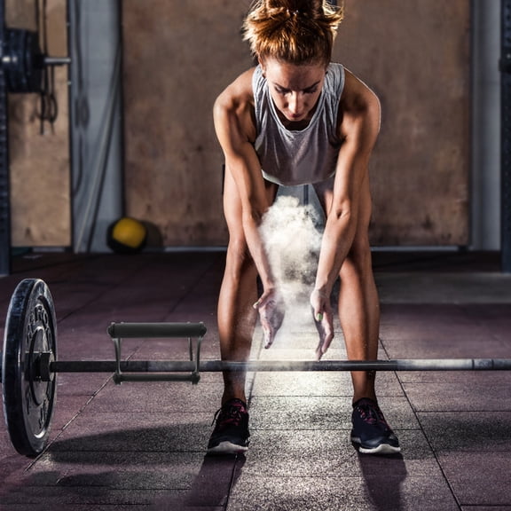 RENACLIPY V Shaped D Handle Cable Attachment Black Steel for Strength Equipment 1 Piece