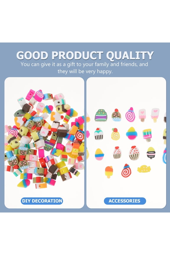 DIY Multi-Color Soft Clay Beads for Jewelry and Bracelet Making