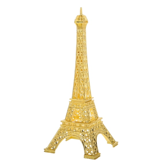 RENACLIPY Golden Zinc Alloy Eiffel Tower Figurine Vintage Home Decor Decorative Metal Craft