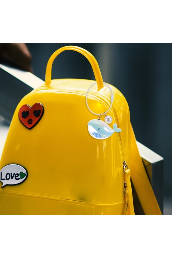 Dolphin Shape Keychains Dolphin Keychain Multi PVC 1Pcs Bag Accessory For Gifting