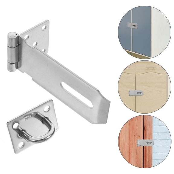 RENACLIPY Heavy Duty Door Security Lock Latch for Home Use, 1 Piece for Residential Doors