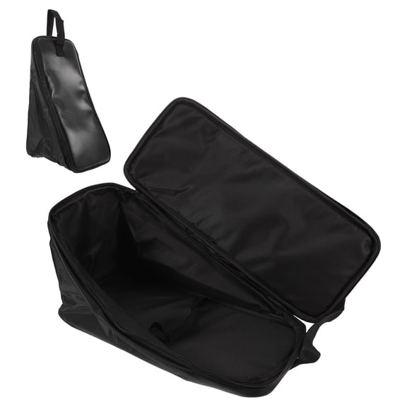 RENACLIPY Drum Pedal Carrying Case Black with Handle and Shoulder Strap for Drum Hardware