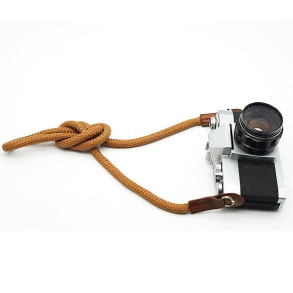 RENACLIPY Coffee Brown Camera Strap for Single and Cameras, and Comfortable Design