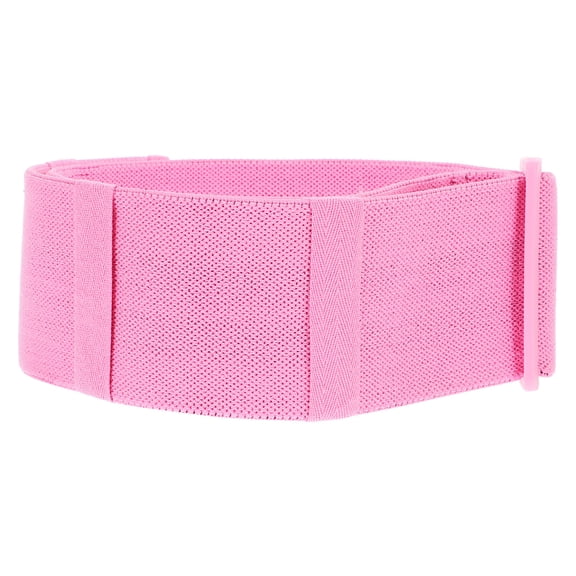 RENACLIPY Durable Pink Resistance Hip Band with Non Slip Grip for Exercise and Sports