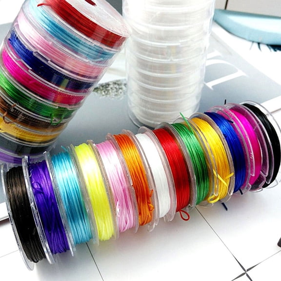 RENACLIPY Plastic Lanyard String Kit for Bracelet Making, Crafting Projects, Party Decorations and Arts