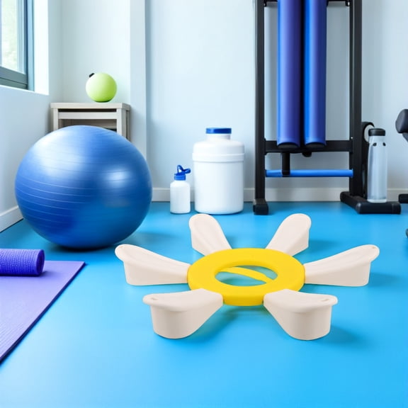 RENACLIPY Durable Plastic Yoga Ball Storage Stand for Home Gym Exercise with Enhanced Stability