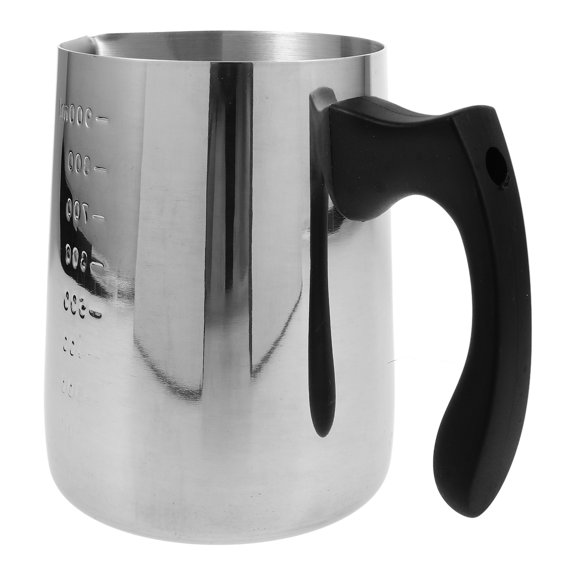 RENACLIPY Durable Stainless Steel Wax Melting Pot for Candle Making with Pouring Handle