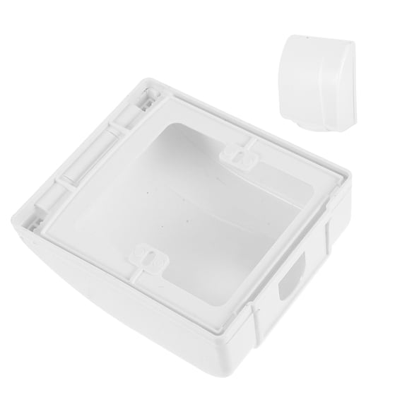 RENACLIPY Durable Waterproof Socket Cover White for Electrical Outlet Protection in Damp Areas