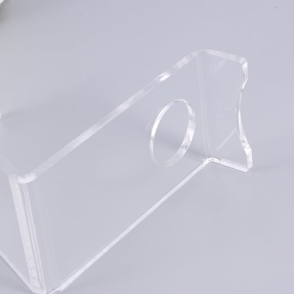 RENACLIPY Acrylic Electric Toothbrush Display Stand, Clear Bathroom Countertop Organizer Rack for Toothbrushes and Oral Care