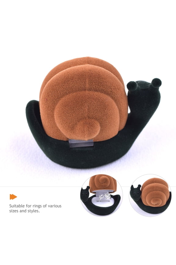 Luxury Ring Box Velvet Packaging for Engagement Women 1Set