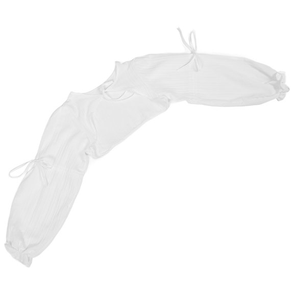 RENACLIPY Detachable Faux Collar White Chiffon for Decoration Fashion Essential