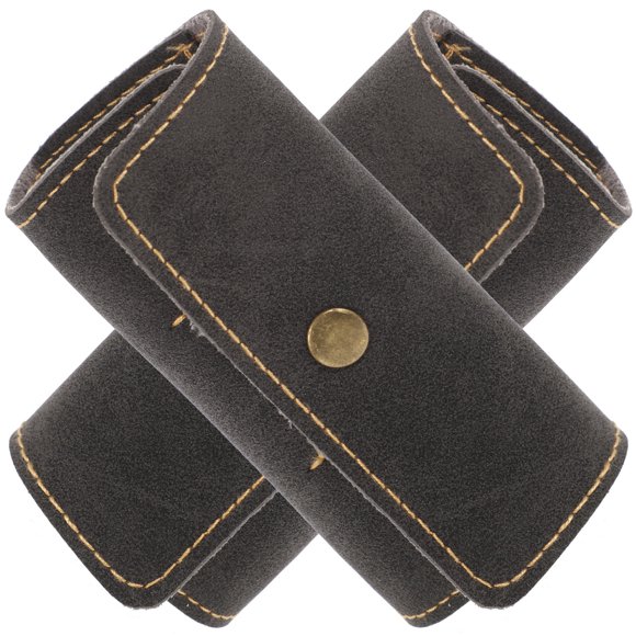 RENACLIPY Elegant Pu Leather Guitar Picks Wallet Guitar Pick Storage Container Portable Pouch For