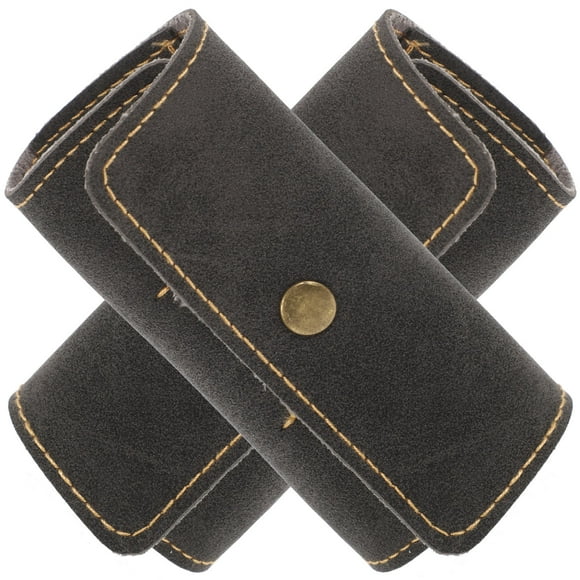 RENACLIPY Elegant Pu Leather Guitar Picks Wallet Guitar Pick Storage Container Portable Pouch For