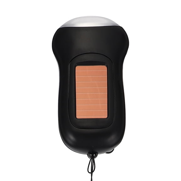 RENACLIPY Rechargeable Hand Crank Flashlight with Three LED Beads for Outdoor Use