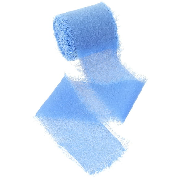 RENACLIPY Textile Ribbon Polyester Blue 1Pcs