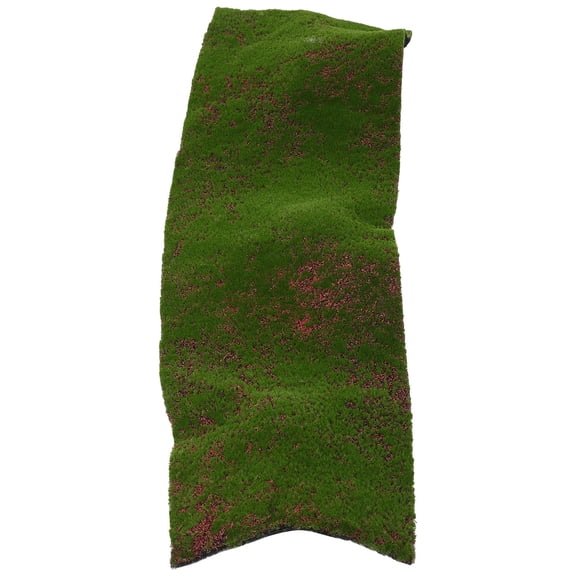 RENACLIPY Olive Green Artificial Moss for Gardening, Terrariums, and Home Decor, 1 Piece Plastic Decorative Plant