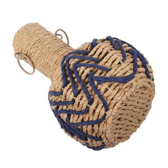 RENACLIPY Farmhouse Floral Vase Blue Paper Rope for Dried Floral Arrangements Dining Area 1Set