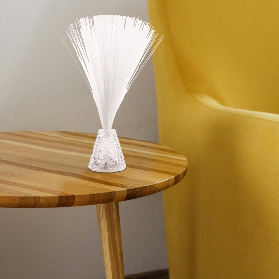 RENACLIPY Fiber Optic Table Lamp with Color Changing Lights and Adjustable Brightness