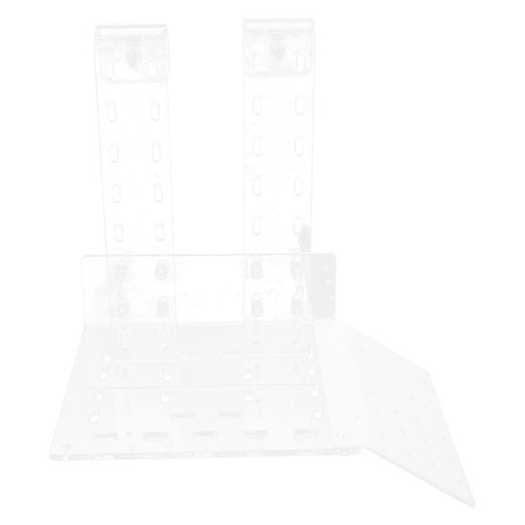 RENACLIPY Transparent Turtle Climbing and Basking Platform for Aquatic Tanks with Stone Bridge Decor