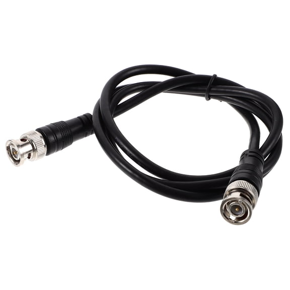 RENACLIPY Bnc Male to Male Cable Black Copper for Stable Video Signal Transmission