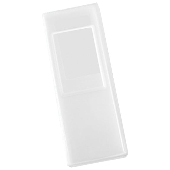 RENACLIPY Flexible Silicone Remote Protector Cover Transparent Shield for TV and Ac Controller