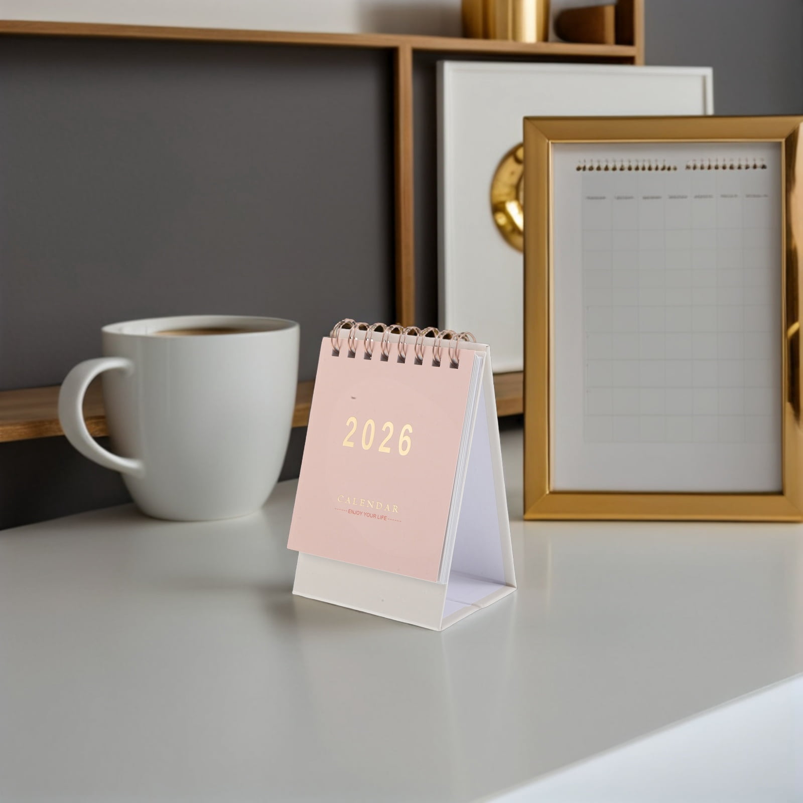 RENACLIPY 2026 Daily Desk Calendar, Rectangular Paper Format, 1 Piece ...