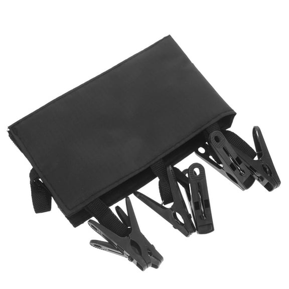 RENACLIPY Foldable Drying Rack for Clothes 1Pcs Black Rectangular Fabric and PP for Laundry Drying