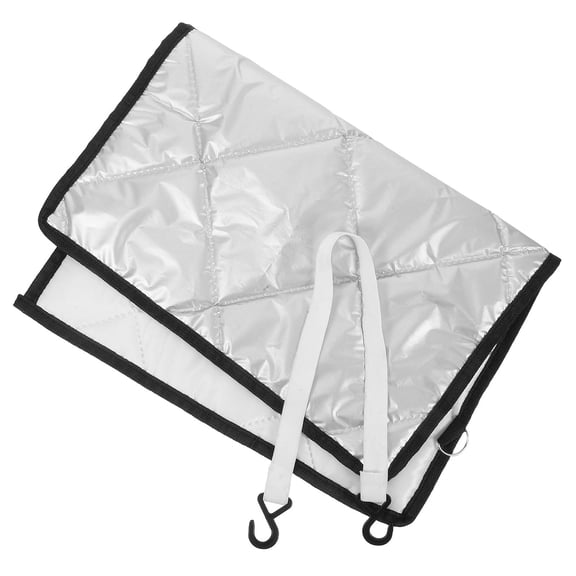 RENACLIPY Home Use Silver Thermal Food Blanket Insulated Cover for Bbq and Pizza
