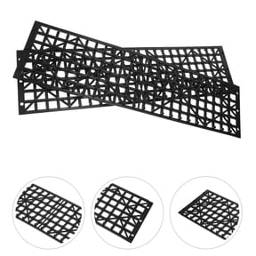 RENACLIPY 1 Pair Foldable Black Auto Tire Traction Plates for Off-Road Vehicle Mud Snow Sand Traction Accessories