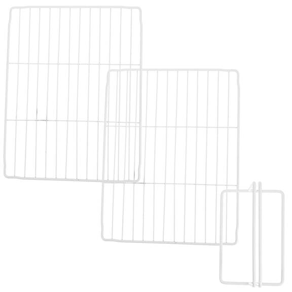 RENACLIPY White Wire Replacement Shelf Divider for Commercial Freezer Storage and Organization Solution