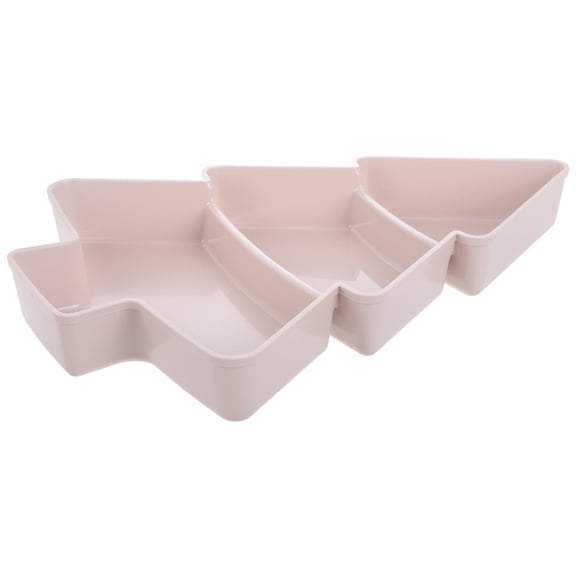 RENACLIPY Fruit Platter Christmas Tree Shape for Friends Home Use 1Set