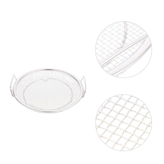 RENACLIPY Stainless Steel Mesh Strainer Basket with Handle for Kitchen Frying and Cooking
