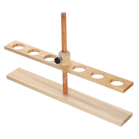RENACLIPY Chemistry Funnel Stand Serving as Laboratory Fixing Accessories Khaki 1Pcs for Students