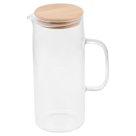 RENACLIPY Clear Glass Water Kettle, Multi-Functional 1-Piece Design, Easy to Clean, Ideal for Daily Use and Hot Beverage Preparation