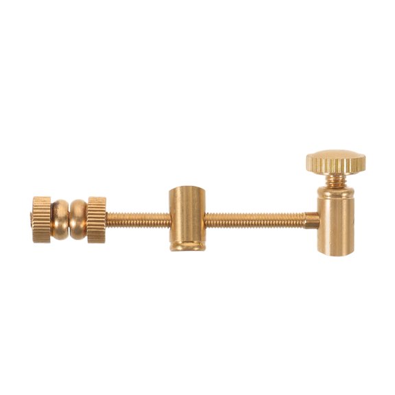 RENACLIPY Golden Trumpet Voice Changer Adjustment Rod with Fixing Screw for Precise Slide Tuning and Instrument Repair