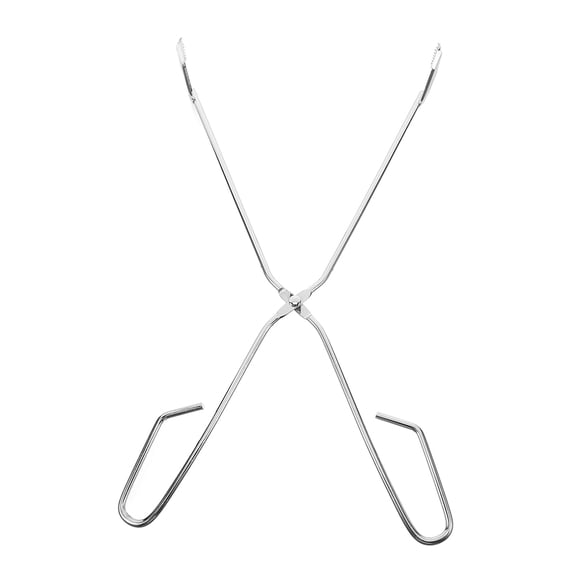 RENACLIPY Fire Tongs Grabber with Clamp - Fire Pit Tool for Outdoor Cooking, Grilling, and Campfire Safety