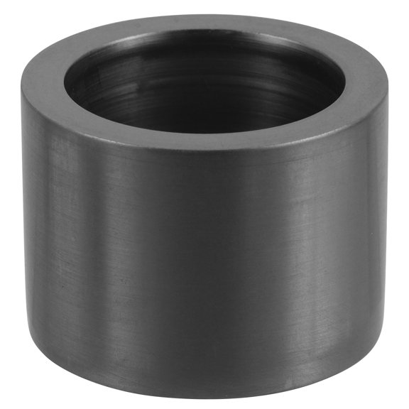 RENACLIPY Round Graphite Crucible Black for Metal Melting Extended Service Life Wear-Resistant