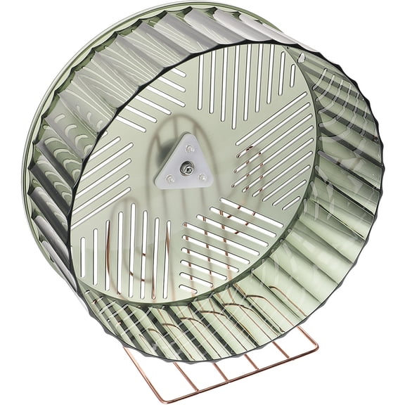 RENACLIPY Green Compact Hedgehog Wheel for Household Rats and Exercising Small Pets
