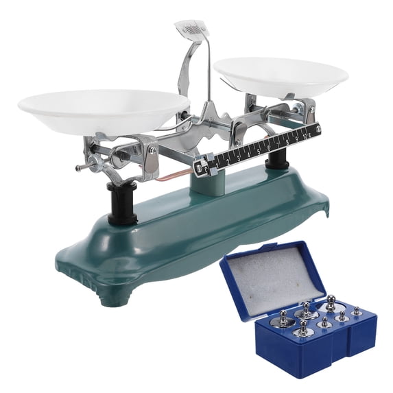 RENACLIPY Mechanical Balance Scale with Weights for Chemistry and Physics Teaching