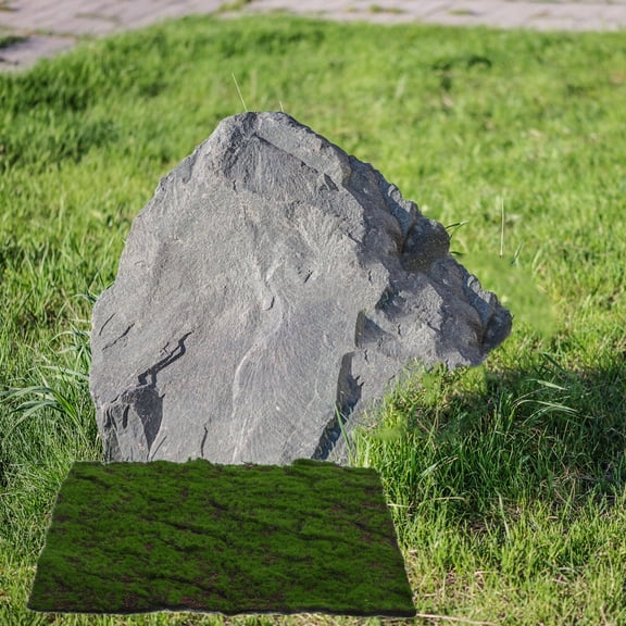 RENACLIPY Durable Green Artificial Grass Wall Rug Plastic Turf for Outdoor Display