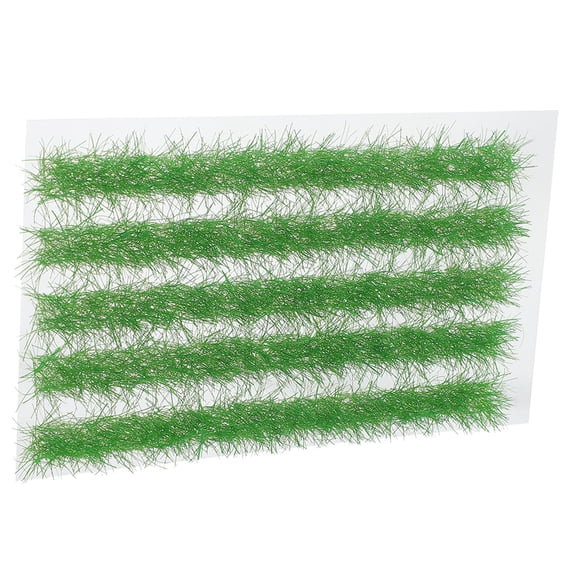 RENACLIPY Realistic Fake Grass Tufts Made of Plastic for Garden Decor and Scenic Display