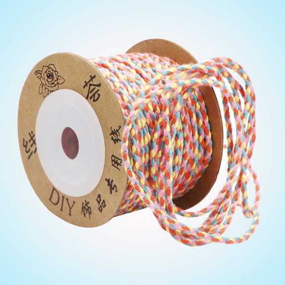 RENACLIPY Assorted Color Hand Woven Rope for Jewelry Making, Bracelet and Necklace Craft Supplies
