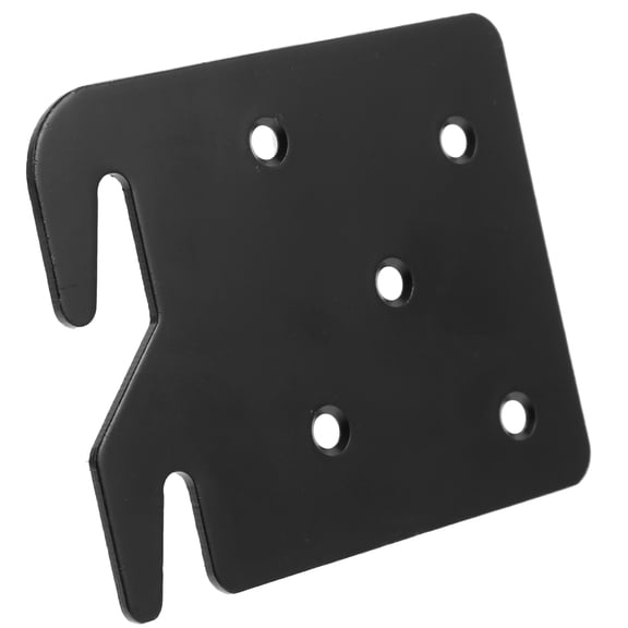 RENACLIPY Heavy Duty Black Bed Rail Fastener Brackets for Secure and Home Bed Frame Hardware Accessories